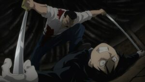 Fullmetal-Alchemist-Brotherhood-Episode-59-King-Bradley-pins-Roy-Mustang